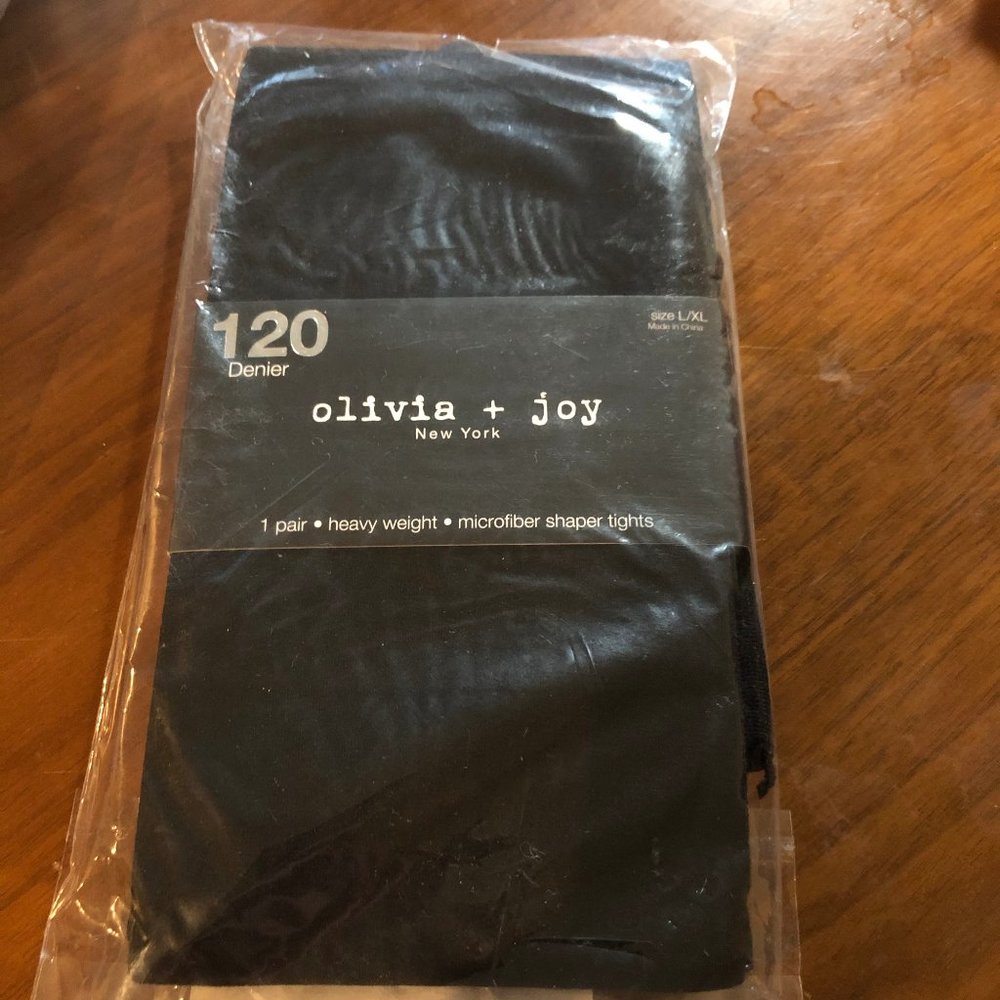 NWT Olivia & Joy Heavy Weight Shaping TIghts L/XL